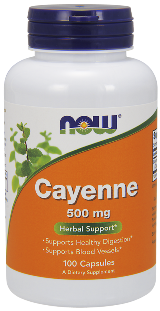 Modern scientific studies have indicated that consumption of Cayenne can help to support cardiovascular health and may also stimulate healthy digestive function..